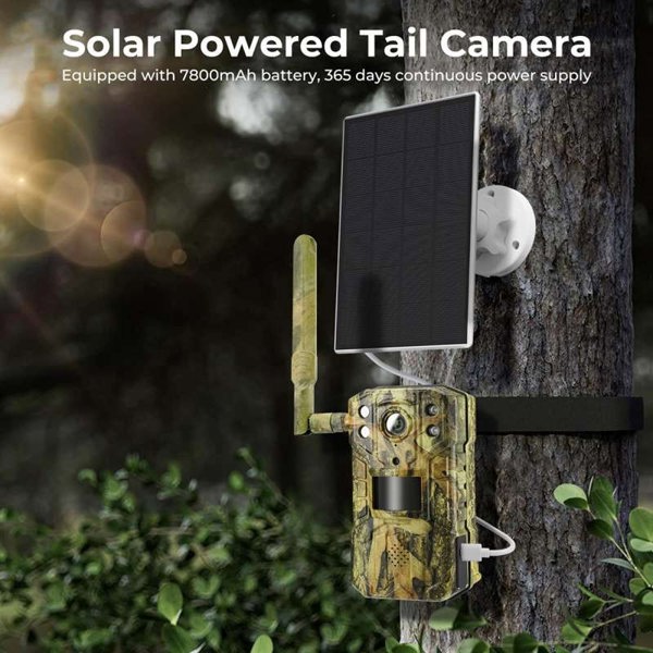 Callow Retail Callow 4G Smart Digital Stealth Camera with Solar Charging