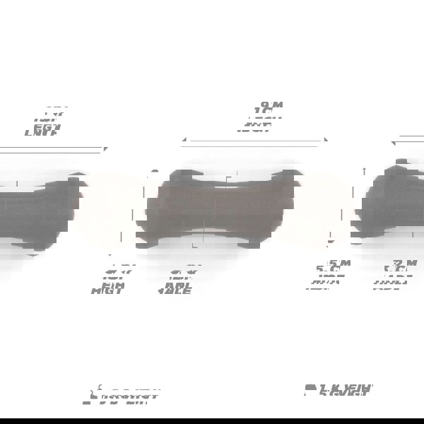 Phoenix Fitness Neoprene Dumbbell Weight 1.5Kg