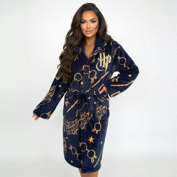 Harry Potter Blue and Gold Bathrobe