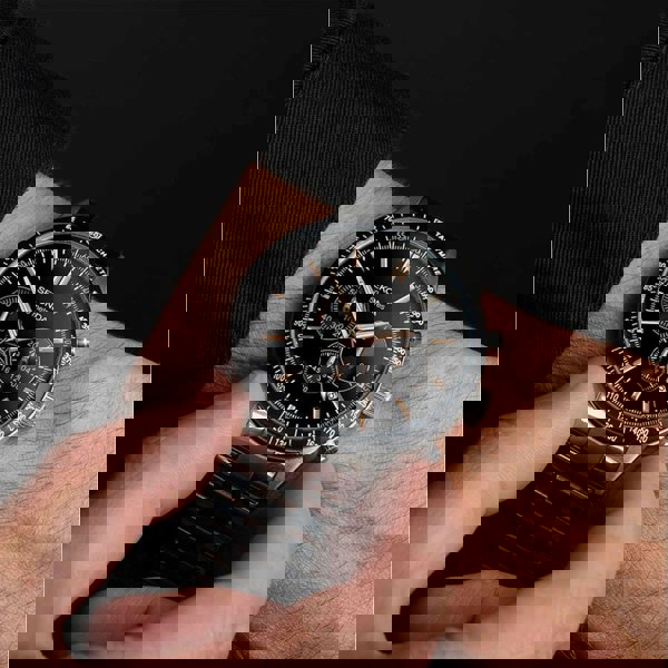 Sekonda Velocity Chronograph Black Dial Bracelet Watch 30023