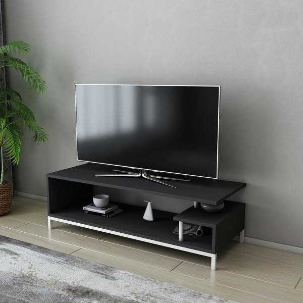 Decorotika Reilly Modern Tv Stand TV Cabinet for TV's up to 55"