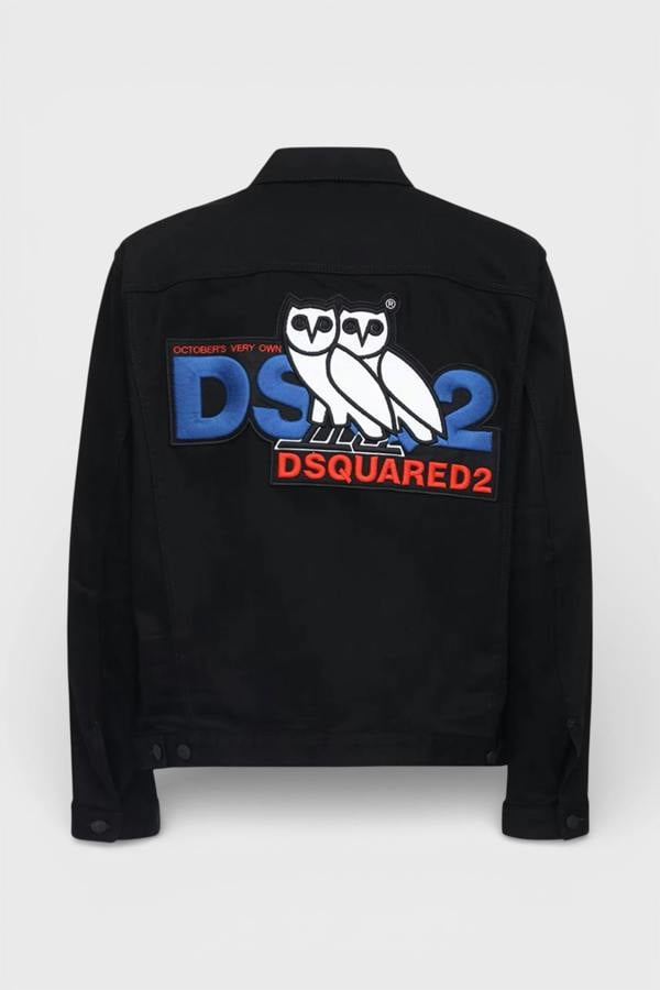 Dsquared2 x OVO Black Denim Jean Jacket