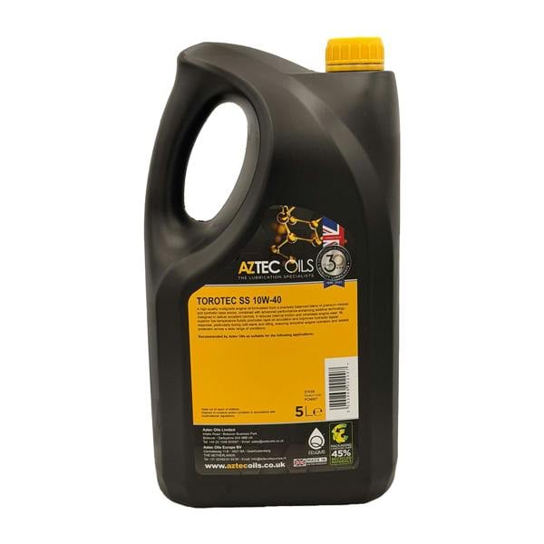 Aztec 10w40 Semi Synthetic Engine Oil Aztec SS ACEA A3/B4 API SN/CF VW 502/505