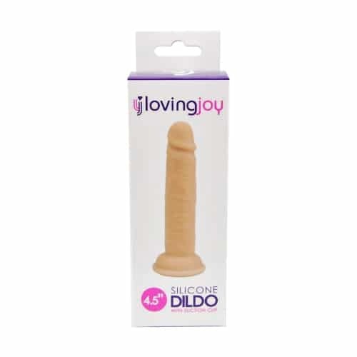 Loving Joy 4.5 Inch Silicone Dildo