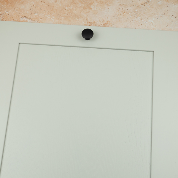Handle & Home 32mm Matt Black Round Knob