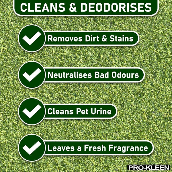 ProKleen Pro-Kleen ProBio Artificial Grass Cleaner Probiotic Based Deodoriser Odour Eliminator Floral 10L