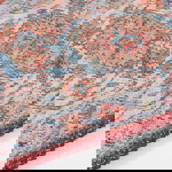 The Rugs Vintage Medallion Rug – Classic Multicolour Design