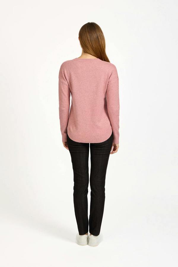 Mudflower Cable-Knit Block Jumper