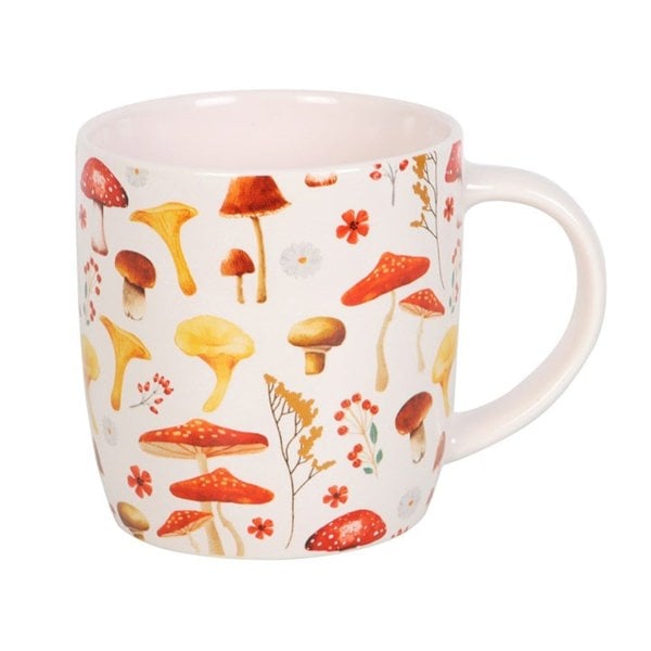 Serano All Over Mushroom Print Mug