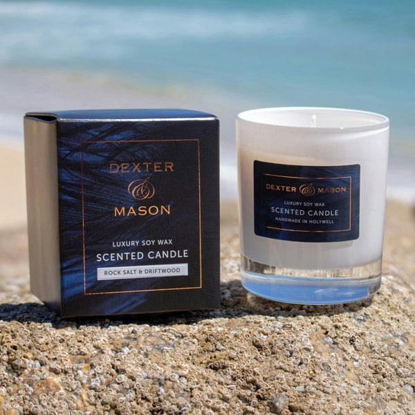 Dexter & Mason Rock Salt & Driftwood Candle