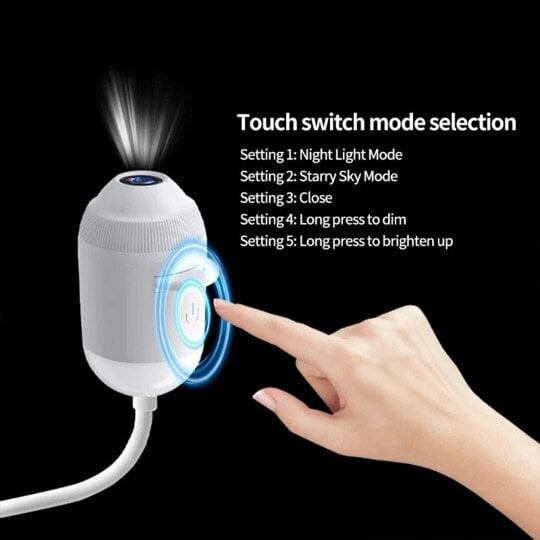 Havendro Galaxy Projector Night Light USB Projection Lamp with 24 Projection Films