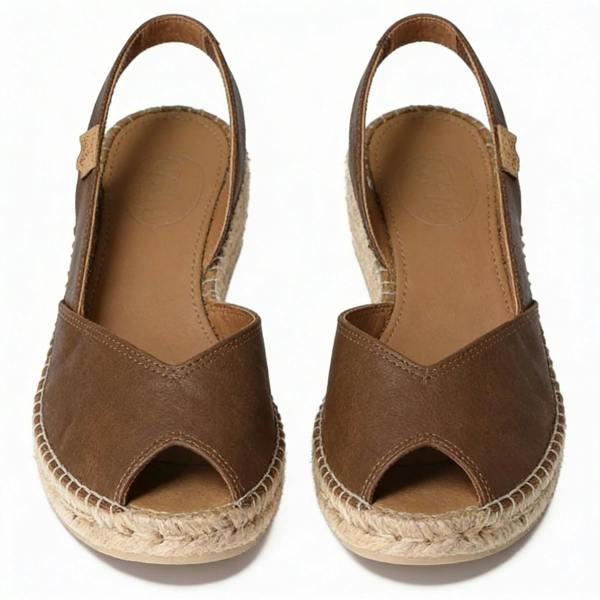 Toni Pons BERNIA-P Wedge Sandals   in  Light Natural