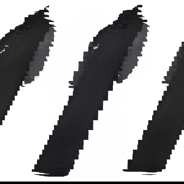 Umbro Mens Total Training Polo Shirt - Black/White/Carbon