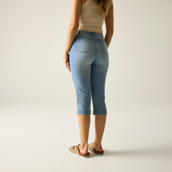 Regatta Womens Bayletta Capri Trousers - True Denim Light Blue