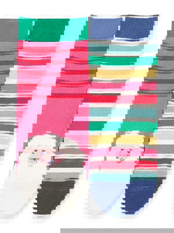 Kite Girls Organic Baa Baa Grippy Socks Azalea