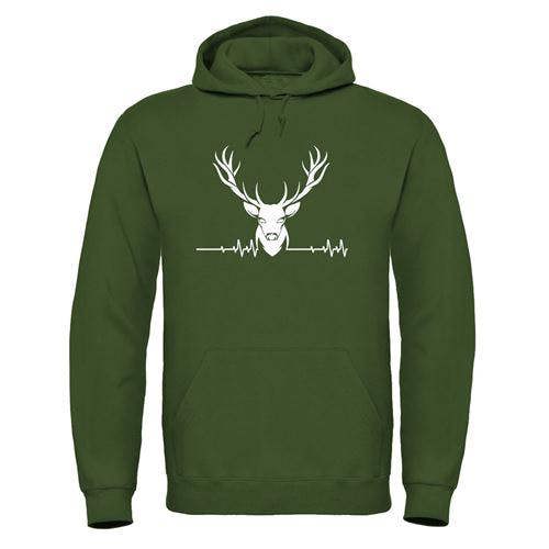 "Stag ECG" Hoodie
