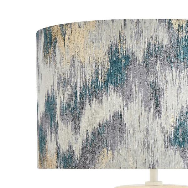 Pagazzi Lighting Imara White Shaded Table Lamp