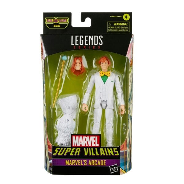 marvels arcade super villains legends series hasbro f2800