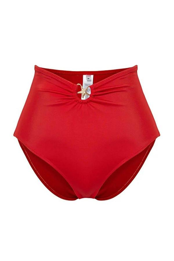 WOVCOR Regular High Waist Bikini Bottom with Accessories