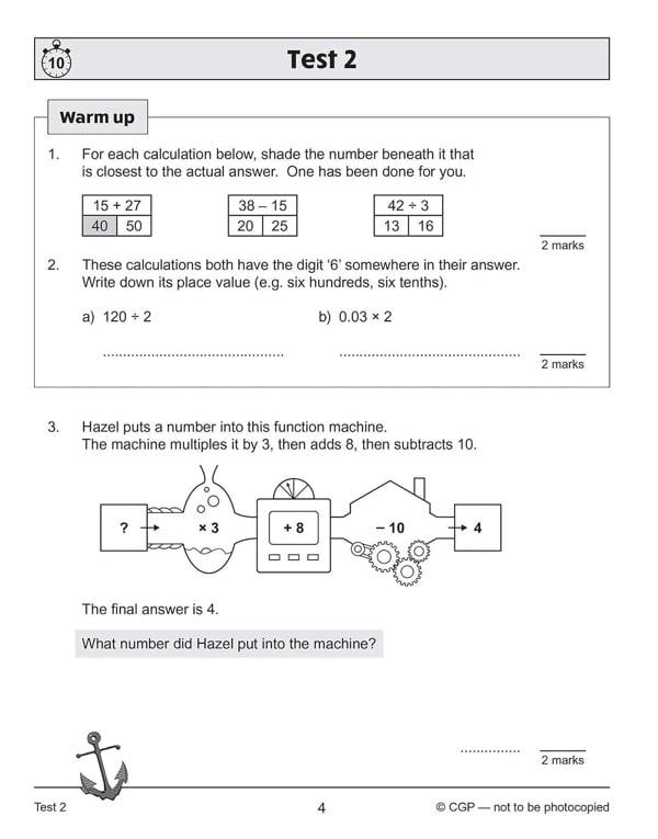 CGP KS2 Year 6 SAT Buster 10-Minute Tests Bundle – Ages 10-11 (English Grammar Punctuation & Spelling, English Reading, Maths, Maths Problem Solving)