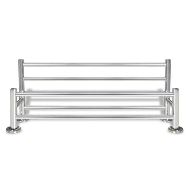 Berkfield Stainless Steel Towel Rack 6 Tubes