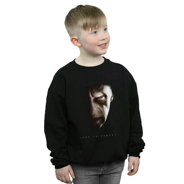 Harry Potter Boys Lord Voldemort Portrait Sweatshirt - Black