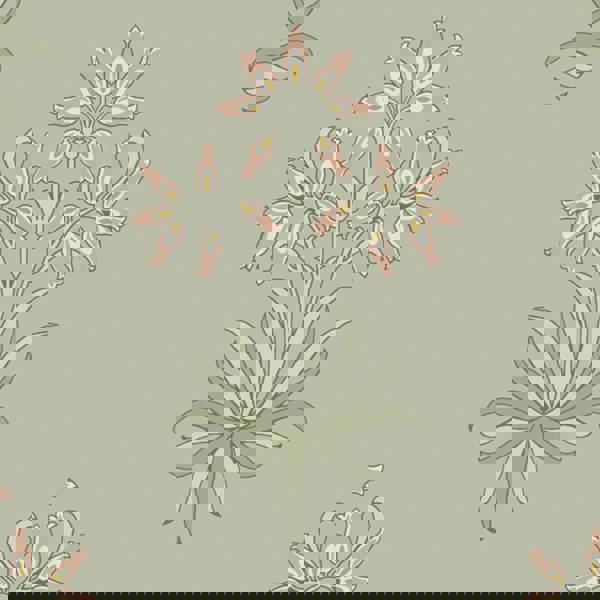 William Morris At Home Hyacinth Flower Wallpaper | Peony & Sage
