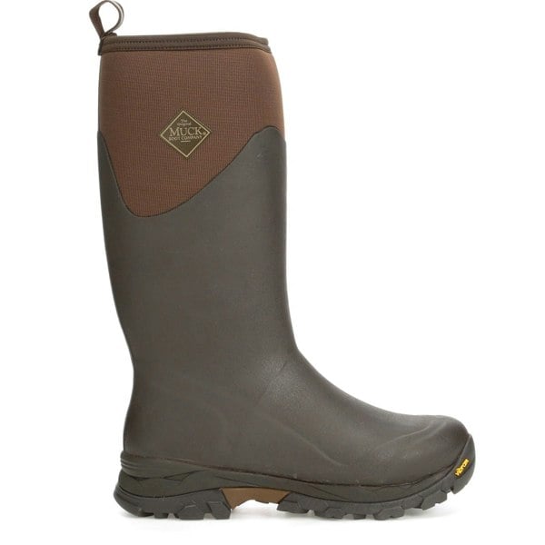Muck Boots Arctic Ice Tall Men's Wellington Boots in Brown