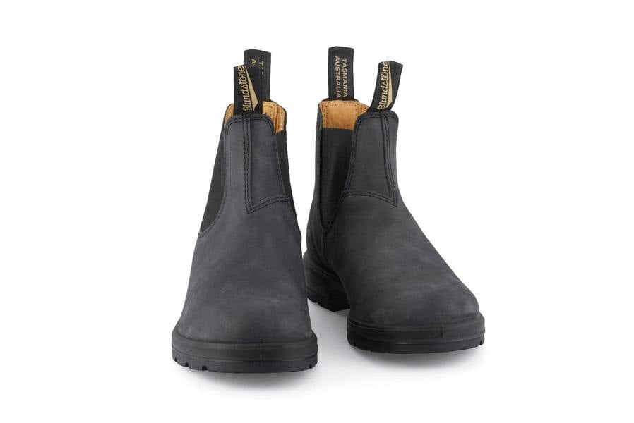 Blundstone #587 Rustic Black Chelsea Boot