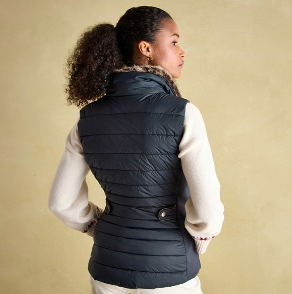 Joules BECKLEY Womens Gilet Dark Navy
