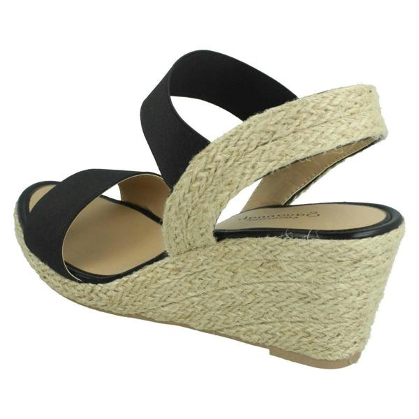 Savannah Ladies Savannah Wide Fit Wedges F2292