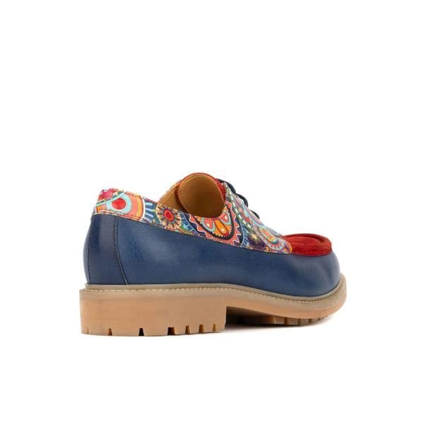 Embassy London Sloane Sail - Navy & Red Signature - Men's Deck Shoe