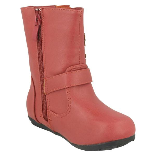Spot On Girls Spot On Flat Calf High Boots H4106
