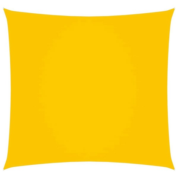 Berkfield Sunshade Sail Oxford Fabric Square 4.5x4.5 m Yellow