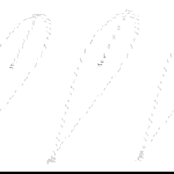 Mylee London Tortoise Silver Necklace - Personalised