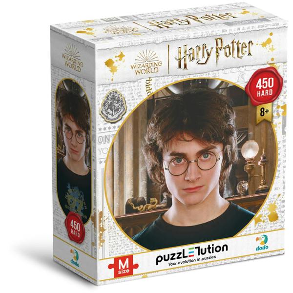 Portrait of Harry Potter Puzzle Hard - White
