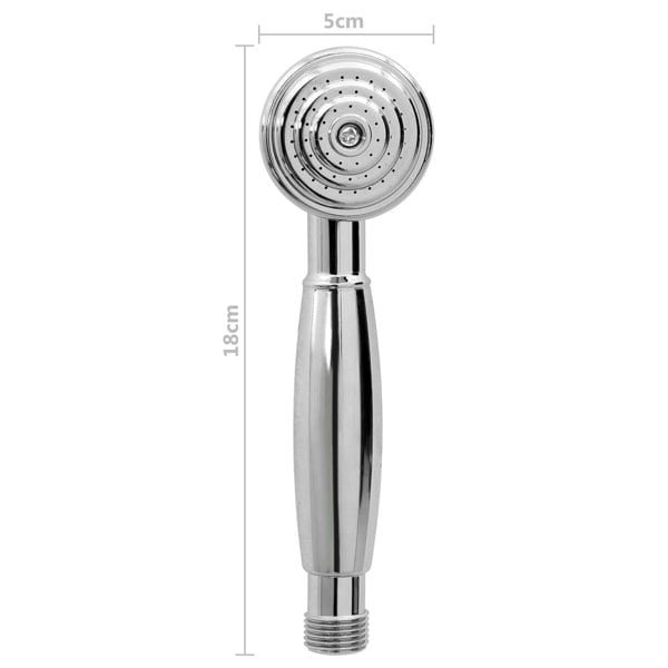 Berkfield 2-Handle Bathtub Faucet + Hand Shower Diverter Chrome Retro