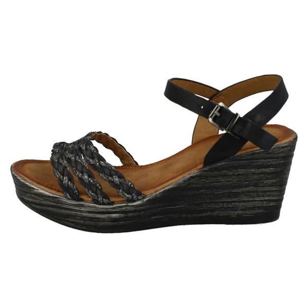 Savannah Ladies Savannah Wedge Sandals F10874