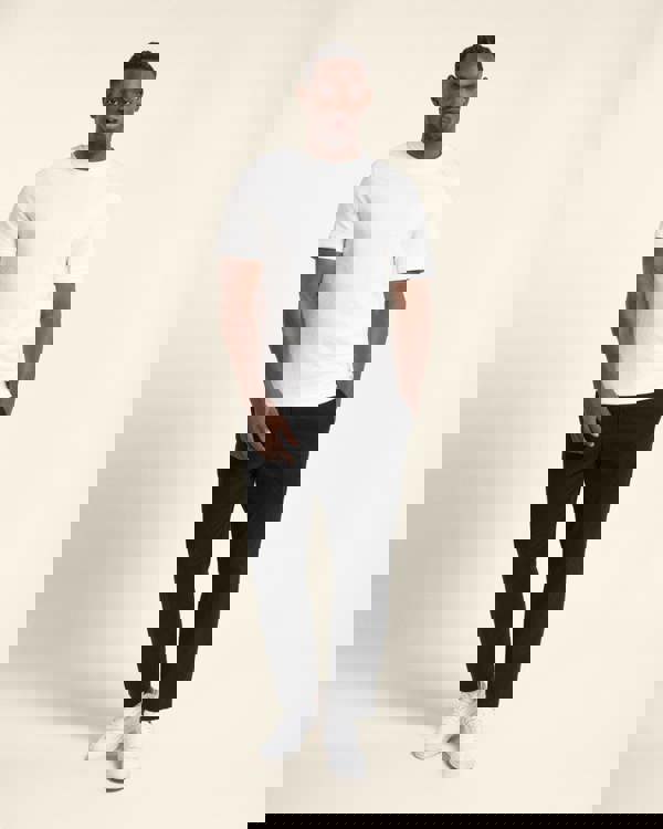 Larsson & Co Drawstring Waist Regular Fit Chino Trouser