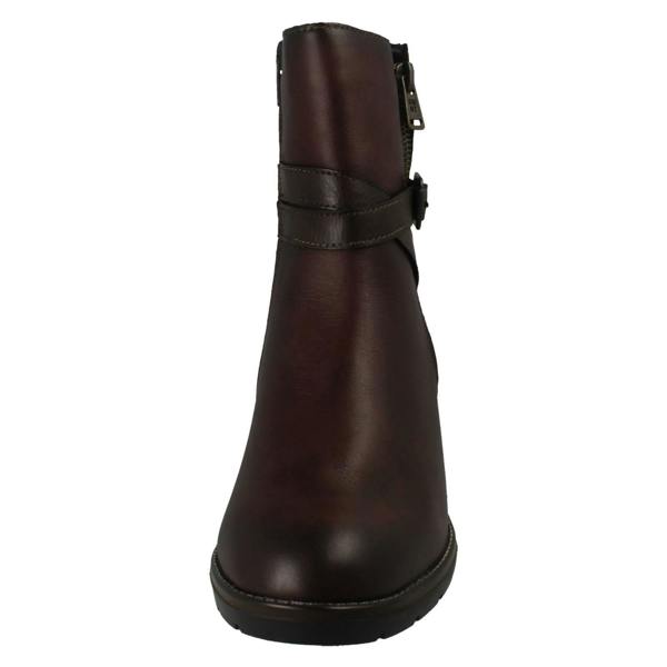 Remonte Ladies Remonte Block Heel Ankle Boots D2A72