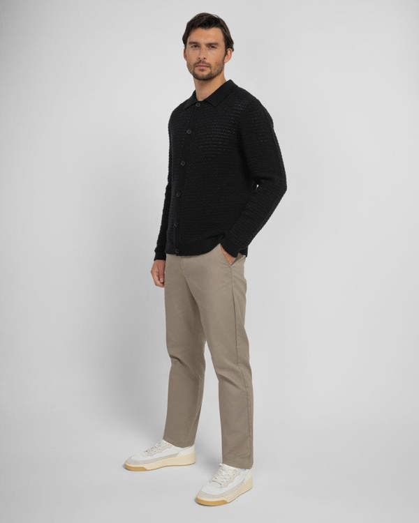 Steel & Jelly Chester - Chunky Knit Button Up Cardigan