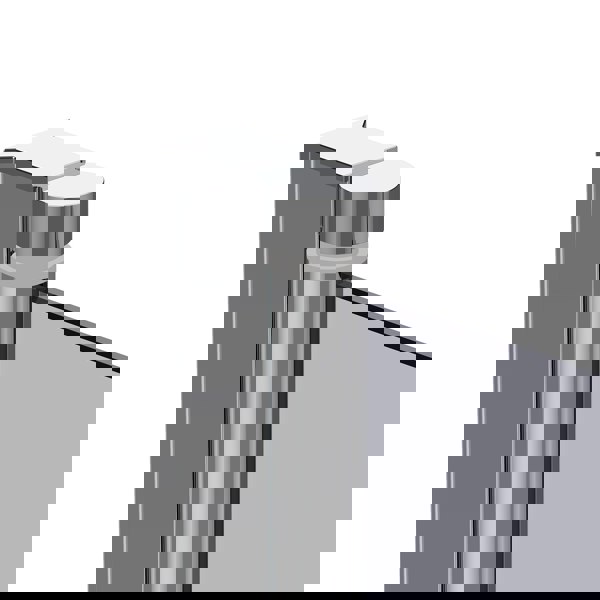 Living and Home 4mm Thickness Tempered Glass Shower Screen