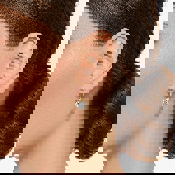 THOMAS SABO Gold Plated Cubic Zirconia Earrings H2287-414-14