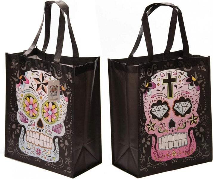 Puckator Day of the Dead Reusable Shopping Bag 40cm