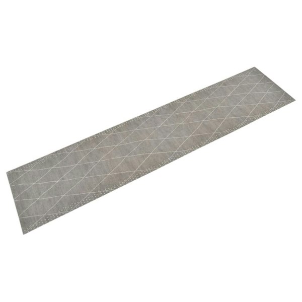 Berkfield Kitchen Rug Washable Rhombus 60x300 cm Velvet