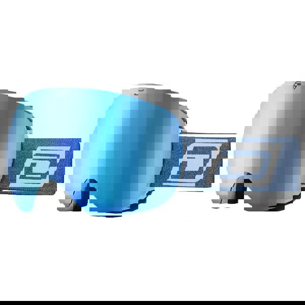 Dirty Dog OMEN - White with Blue Fusion Mirror Lens