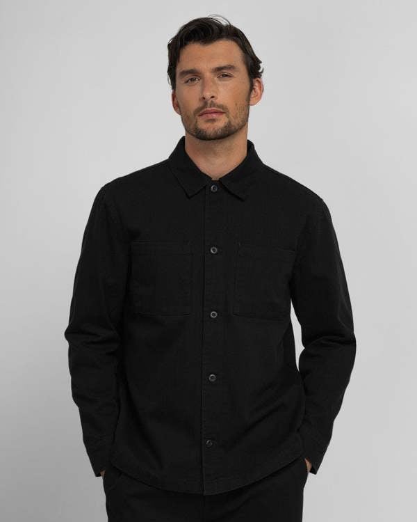 Steel & Jelly Farndon - Herringbone Overshirt