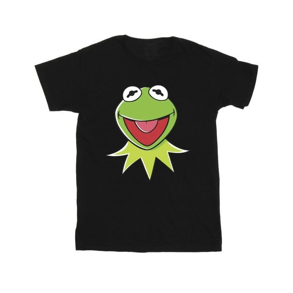 Disney Boys Muppets Kermit Head T-Shirt - Black