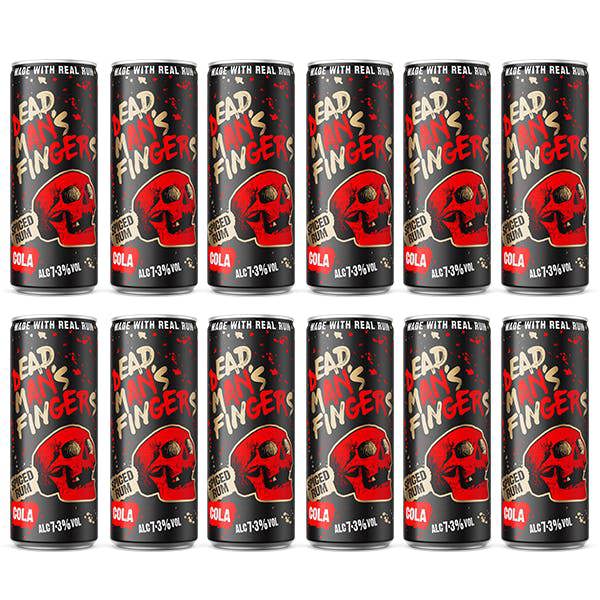 Dead Mans Fingers  SPICED RUM & COLA 12x250ml