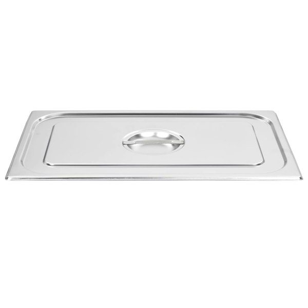 Berkfield Lids for GN 1/1 Pan 2 pcs Stainless Steel